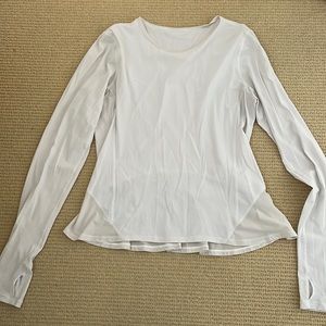 Lululemon white long sleeve